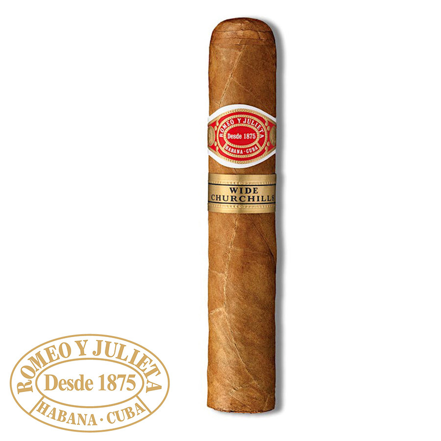 Charuto Romeo y Julieta Wide Churchills jundiai