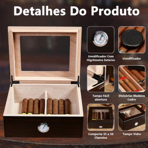 umidor de charutos jundiai