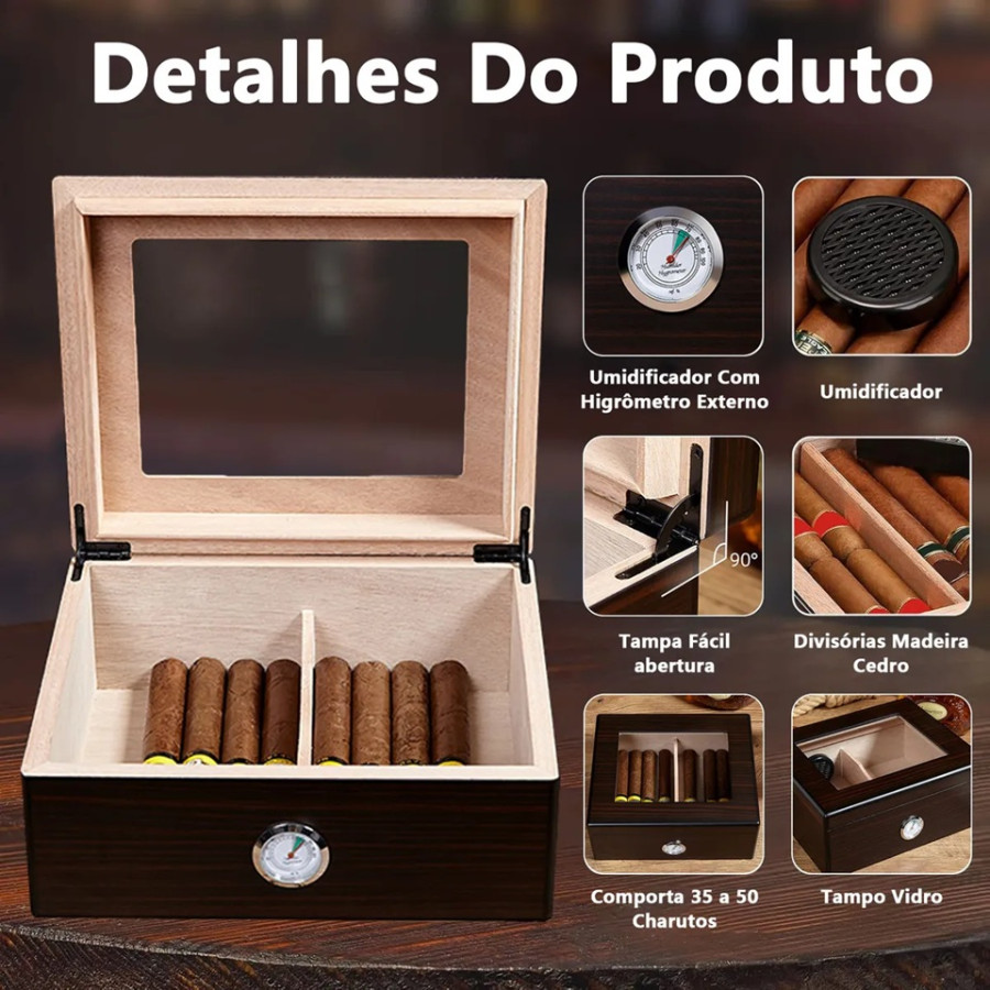 umidor de charutos jundiai